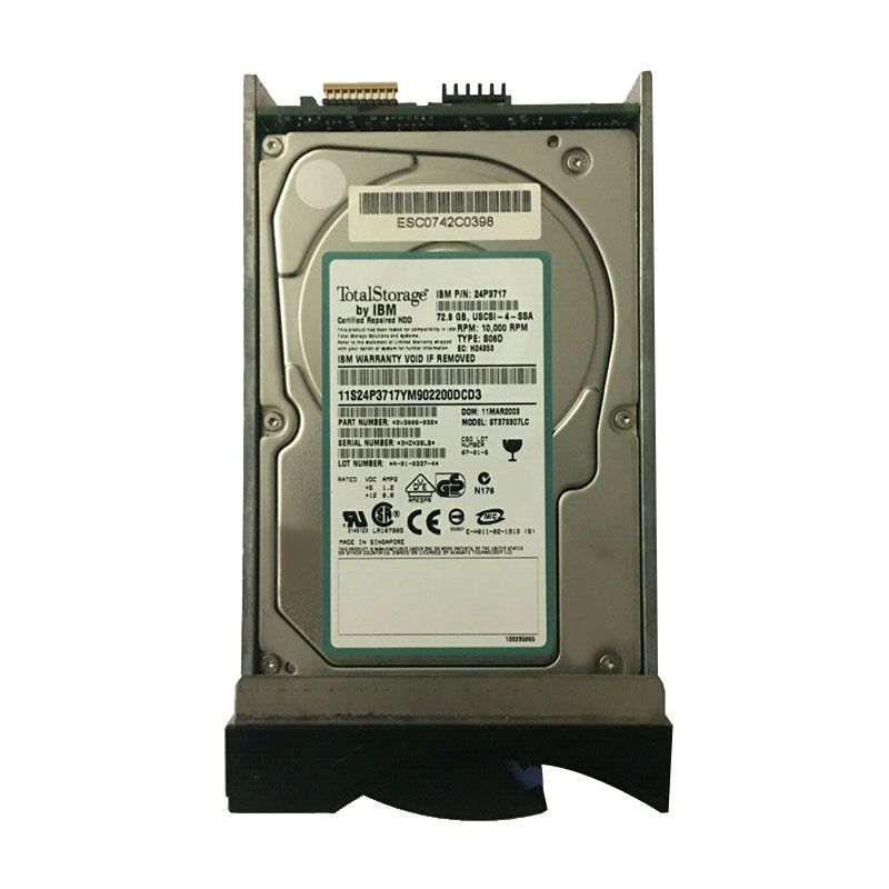 IBM 17P6637 - 72.8GB 10K 3.5" Hard Drive
