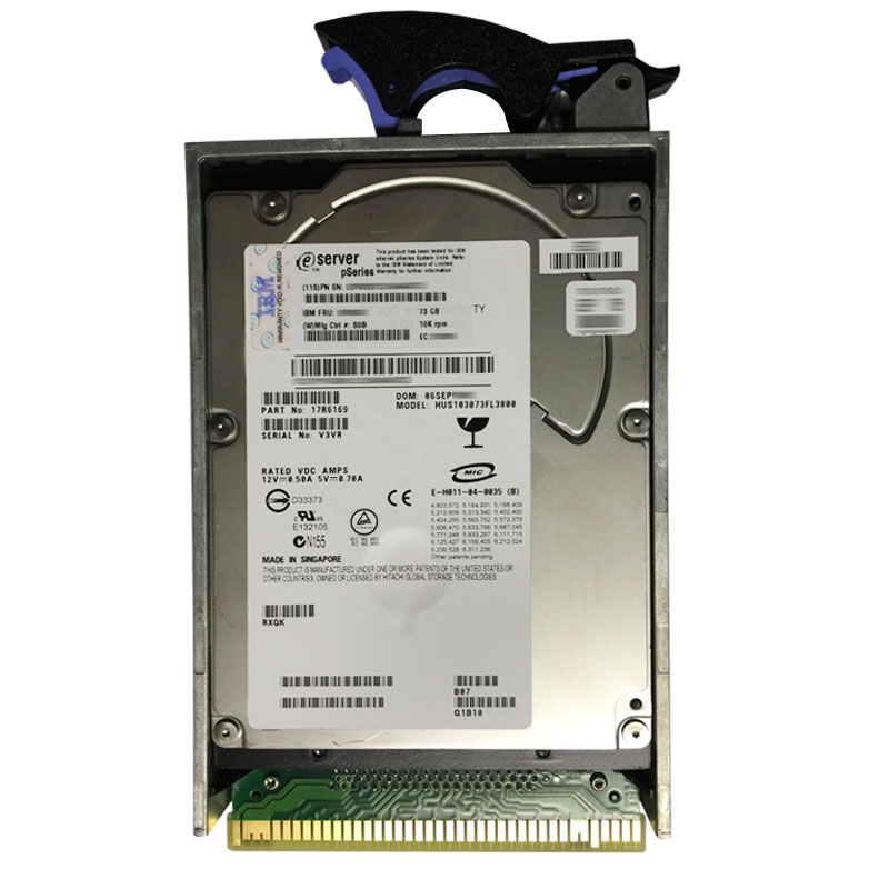IBM 17R6169 - 73GB 10K 80-PIN Ultra-320 SCSI 3.5" Hard Drive
