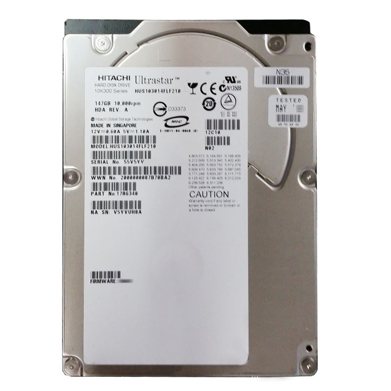 Hitachi 17R6348 - 147GB 10K Fibre Channel 3.5Inch 16MB Cache Hard Drive