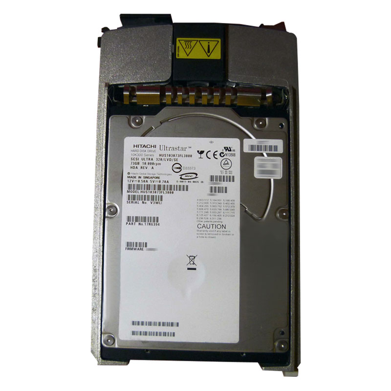 Hitachi 17R6394 - 73GB 10K 80-PIN Ultra-320 SCSI 3.5" 8MB Cache Hard Drive