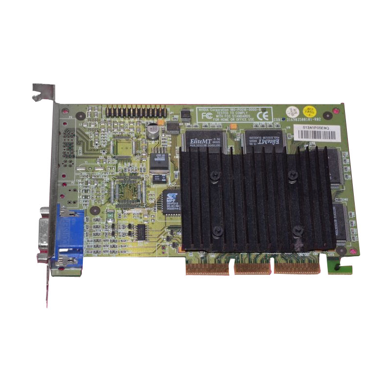 HP 180-P0016-0000 - Nvidia TNT2 Pro AGP Video Card