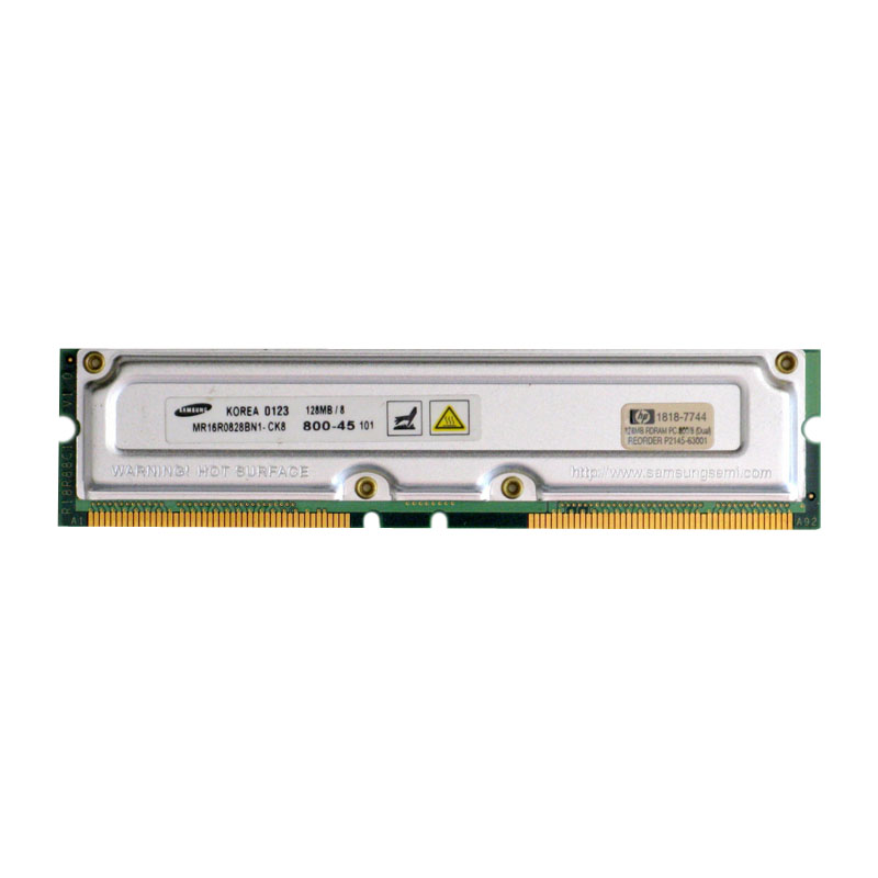 1818-7744.jpg HP 1818-7744 - 128MB RDRAM PC-800 Memory - Image 1