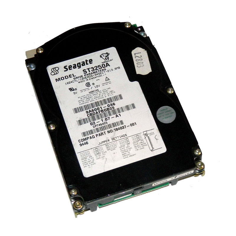HP 184037-001 - 210MB 3800RPM 3.5Inch IDE Hard Drive