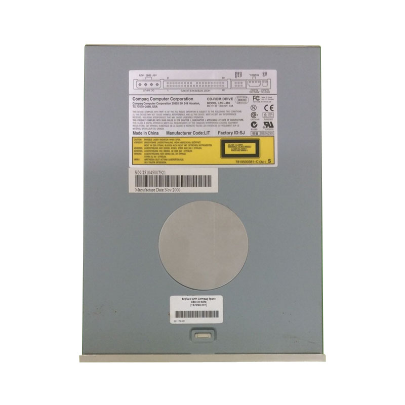 187263-001.jpg HP 187263-001 - 48x CD-ROM Drive - Image 1