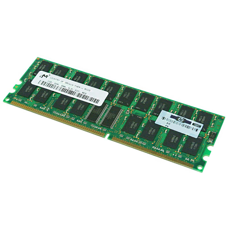 HP 187420-B21 - 2GB (2X1Gb) 200MHz PC-1600 ECC DDR SDRAM DIMM Memory