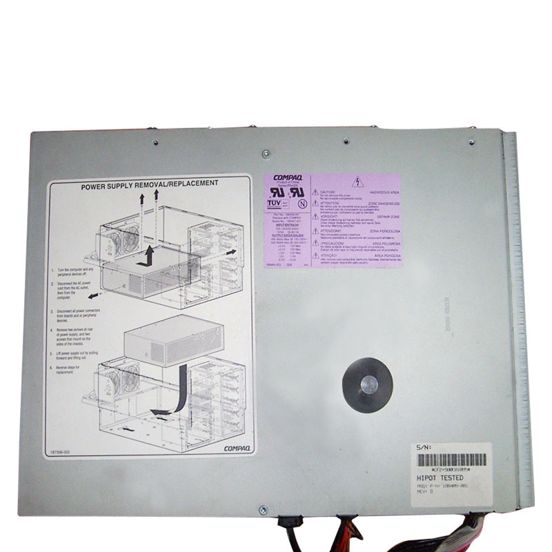 HP 188409-001 - 540W Power Supply For 4500R