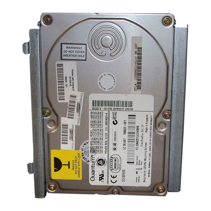 HP 188622-001 - 30GB 5.4K IDE 3.5" Hard Drive