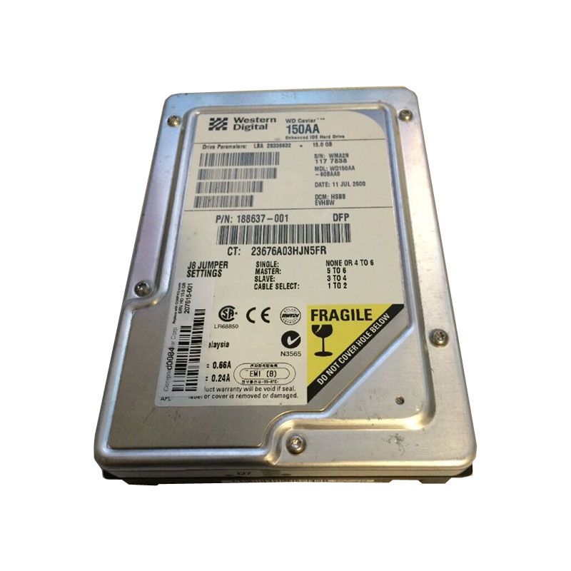 HP 188637-001 - 15GB IDE 3.5" Hard Drive