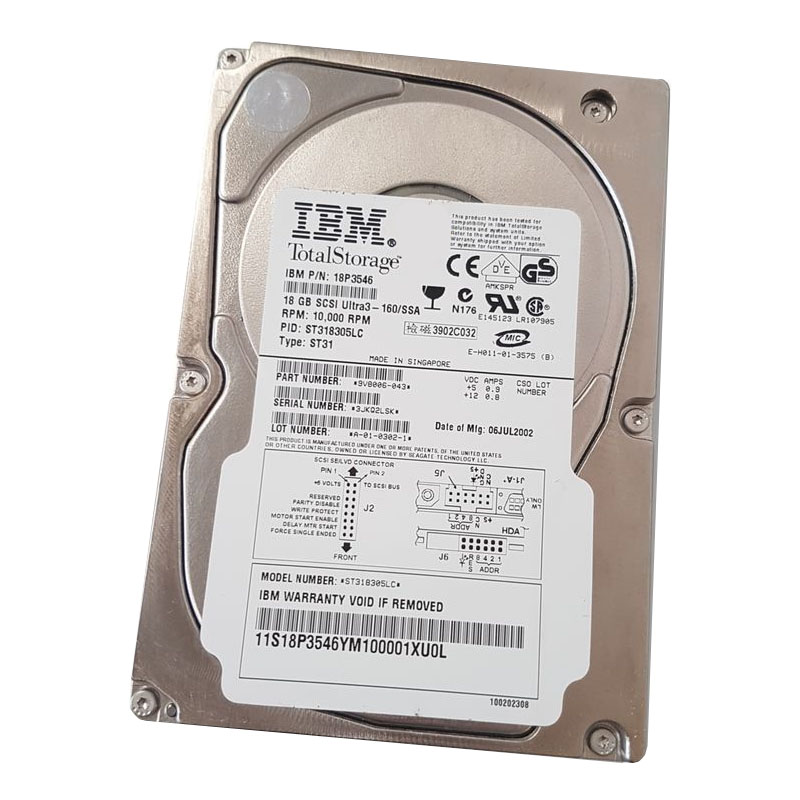 Hitachi 18P3546 - 18GB 10000RPM U320 Hard Drive