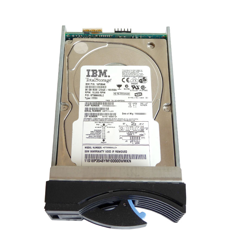 IBM 18P3548 - 36GB 10K 80-PIN Ultra3-SCSI 3.5" Hard Drive