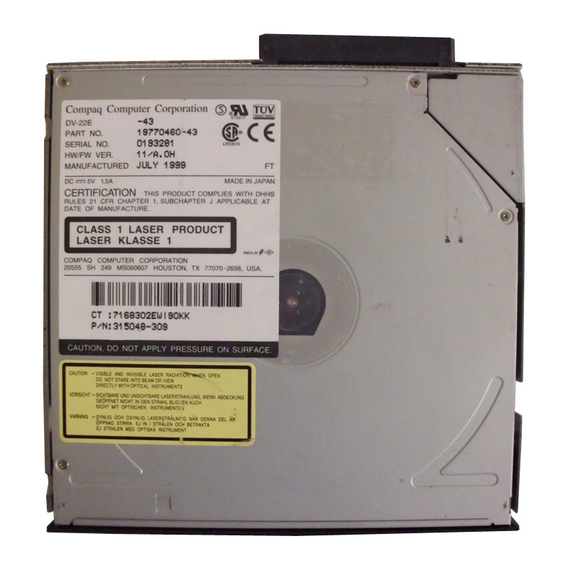 HP 19770460-43 - 8x IDE DVD-ROM Drive
