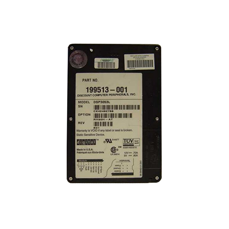 HP 199513-001 - 535MB 5400RPM SCSI Hard Drive