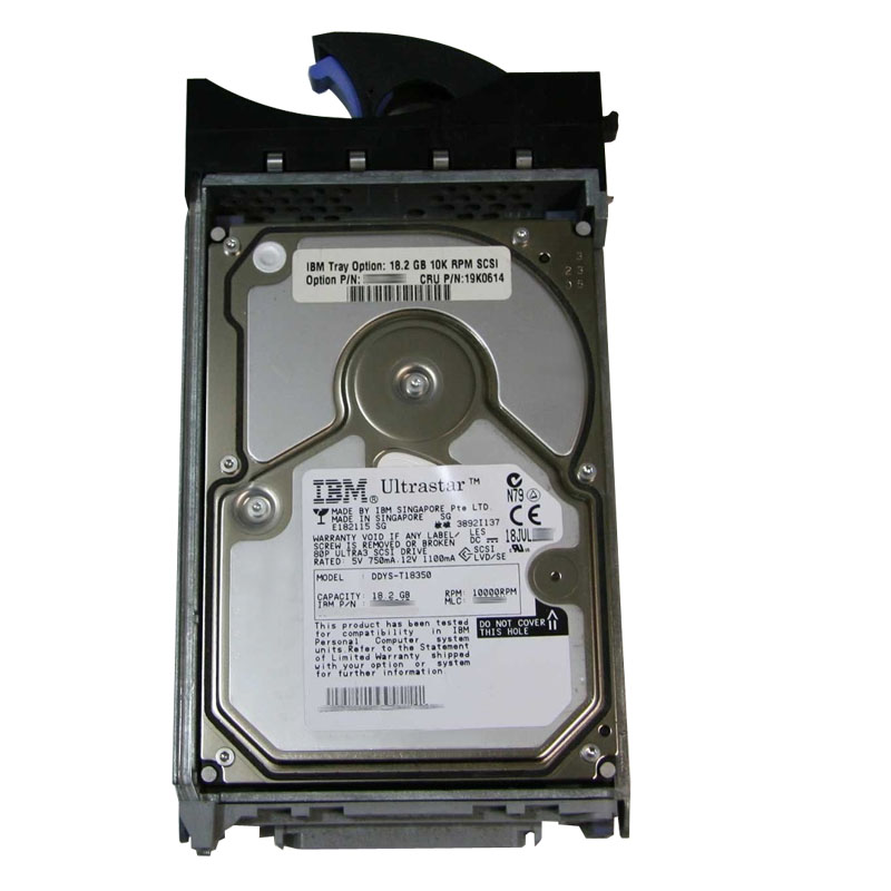 IBM 19K0614 - 18.2GB 10K 80-PIN Ultra-160 SCSI 3.5" Hard Drive