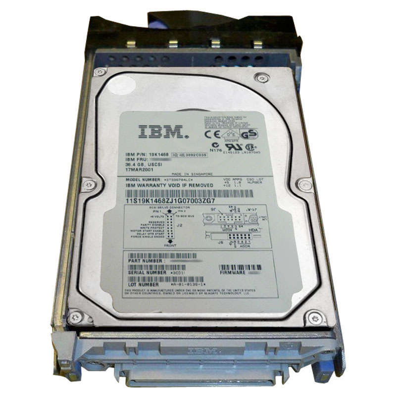 IBM 19K1468 - 36.4GB 10K SCSI 3.5" Hard Drive