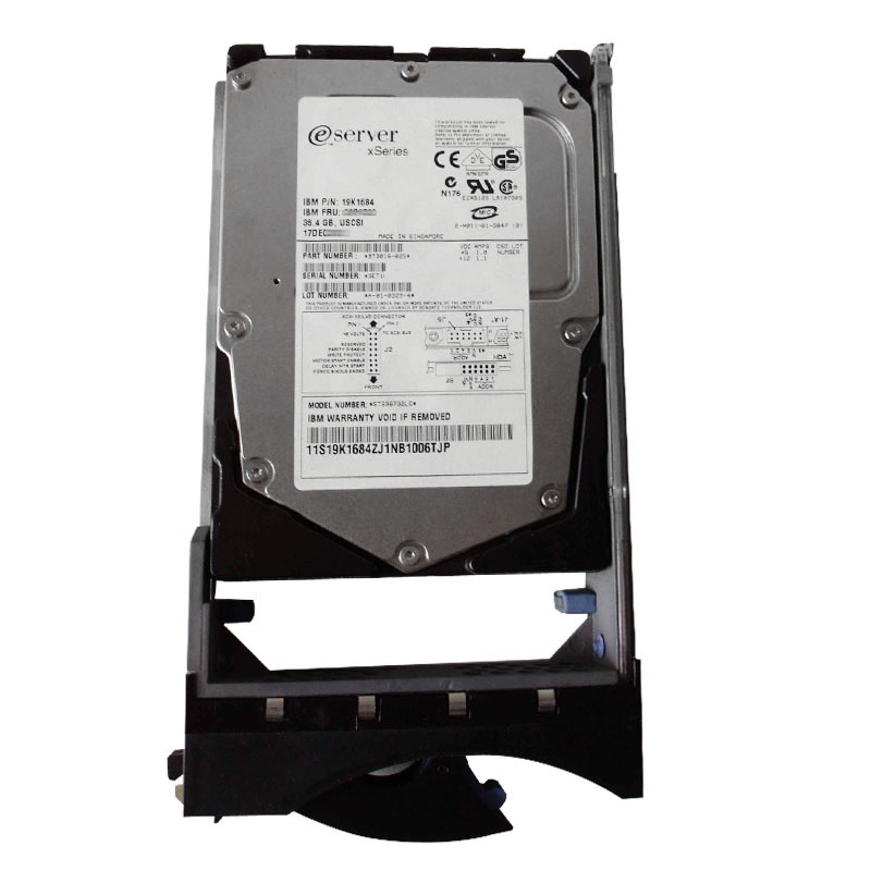 IBM 19K1684 - 36.4GB 15K 80-PIN Ultra-320 SCSI 3.5" Hard Drive