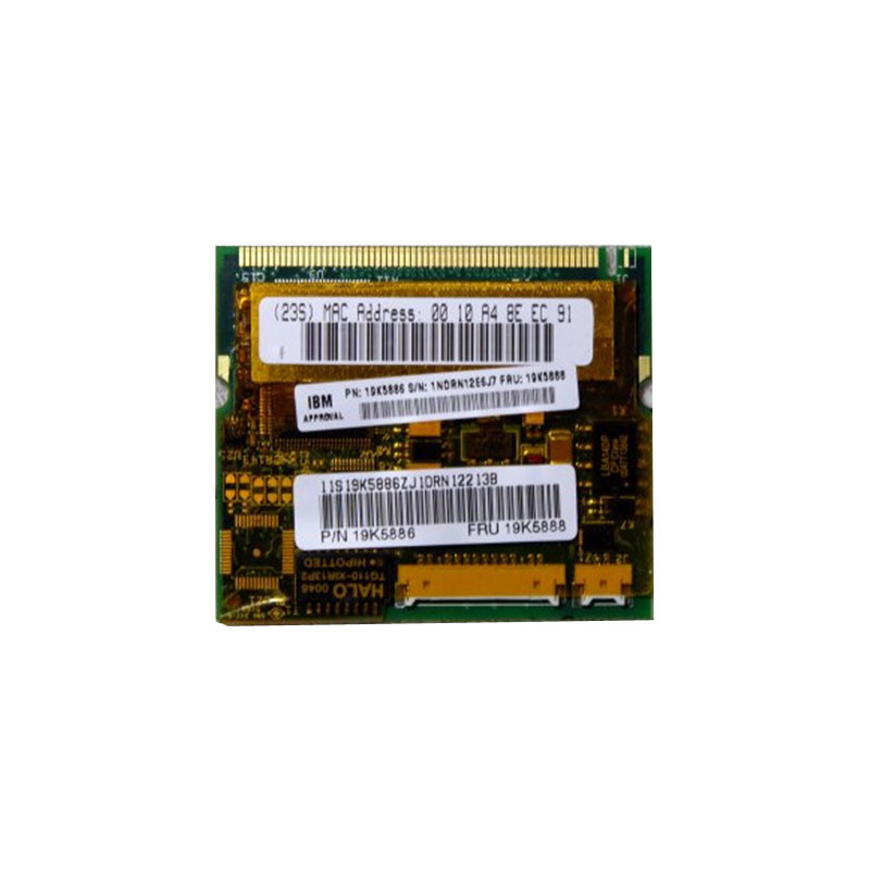 19K5888.jpg IBM 19K5888 - Thinkpad 10 Or 100 Etherjet Mini PCI Adapter With 56K Modem - Image 1