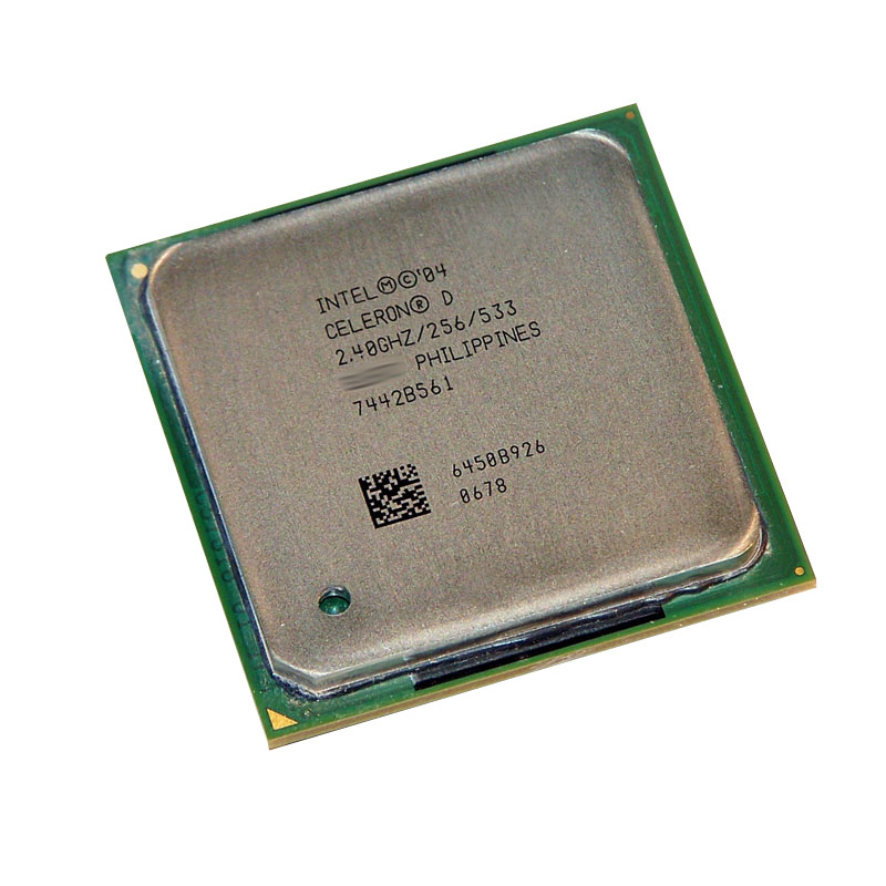 19R0780.jpg IBM Corp 19R0780 - Celeron-D 2.40GHz 256KB Cache Processor Only - Image 1