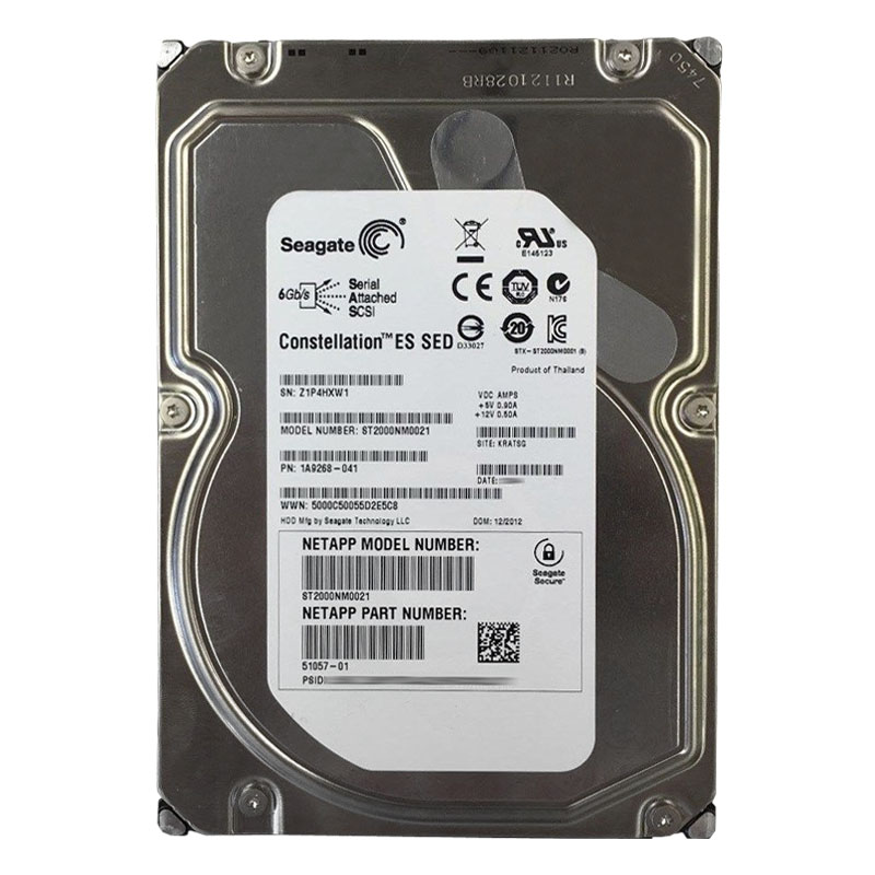 Seagate 1A9268-041 - 2TB 7.2K SAS 6.0Gbps 3.5" 64MB Cache Hard Drive