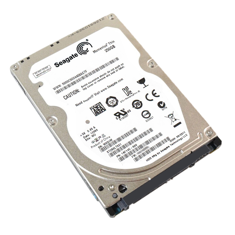 Seagate 1AF14C-500 - 250GB 7.2K SATA 3.0Gbps 2.5" 16MB Cache Hard Drive