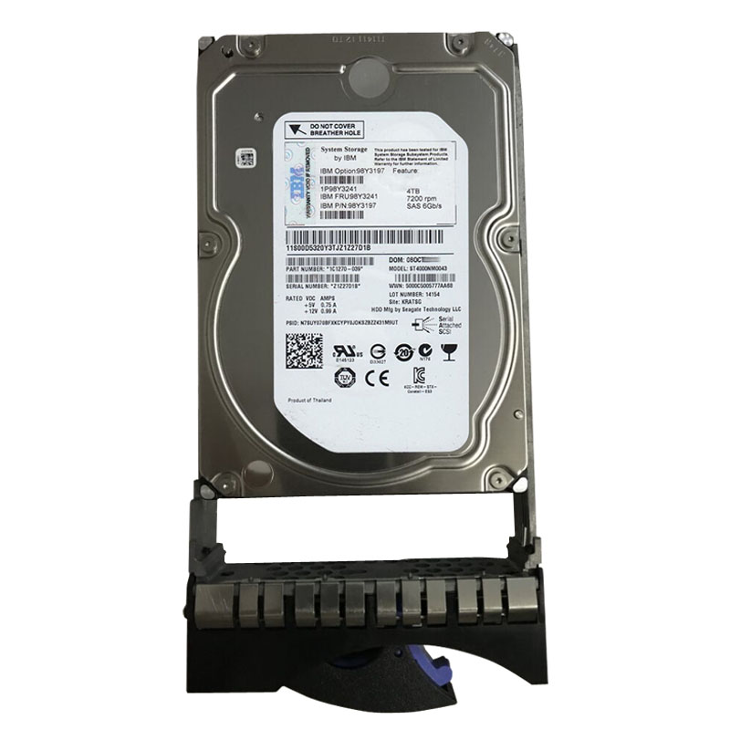 1C1270-039.jpg Seagate 1C1270-039 - 4TB 7.2K SAS 6.0Gbps 3.5" 32MB Cache Hard Drive - Image 1