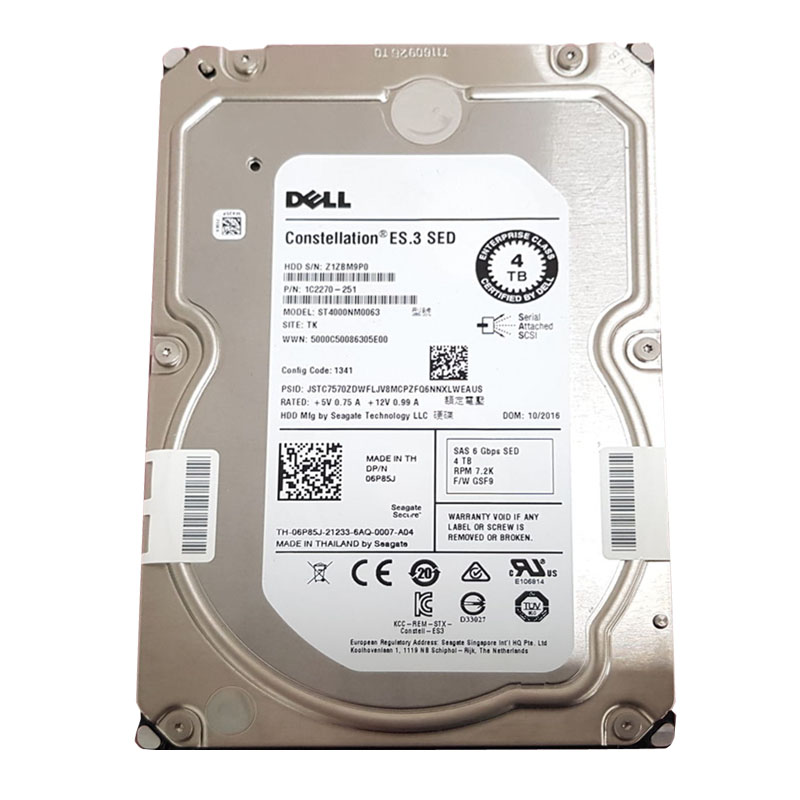Seagate 1C2270-251 - 4TB 7.2 SAS 3.5" Hard Drive