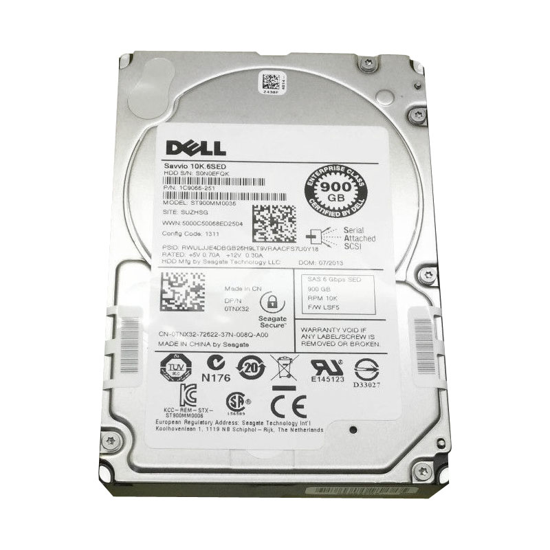 Seagate 1C9066-251 - 900GB 10 SAS 2.5" 64MB Hard Drive