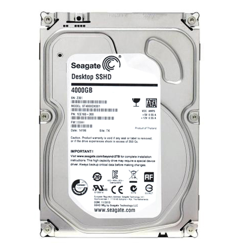 Seagate 1CE168-300 - 4TB 5.9K SATA 6.0Gbps 3.5" 64MB Cache Hard Drive