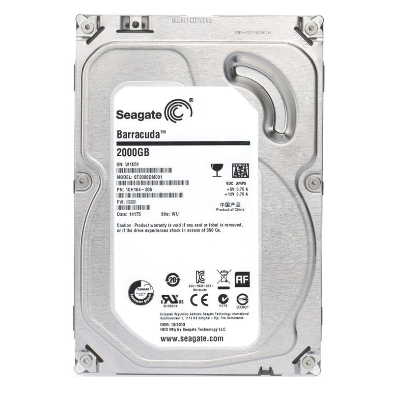 Seagate 1CH164-306 - 2TB 7.2K SATA 6.0Gbps 3.5" 64MB Cache Hard Drive