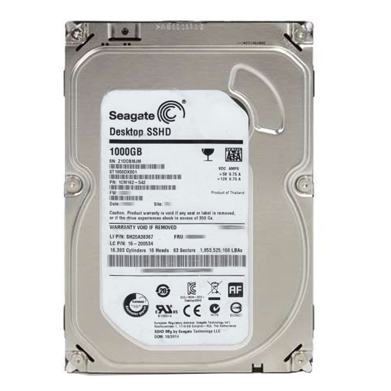 Seagate 1CM162-542 - 1TB 7.2K SATA 6.0Gbps 3.5" 64MB Cache Hard Drive