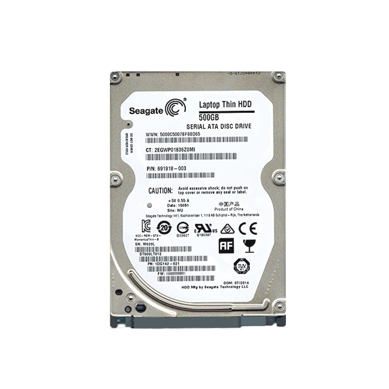Seagate 1DG142-021 - 500GB 5.4K SATA 3.0Gbps 2.5" 16MB Cache Hard Drive