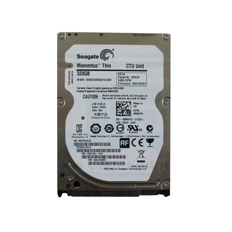 Seagate 1DG14C-740 - 320GB 5.4K SATA 2.5" Cache Hard Drive