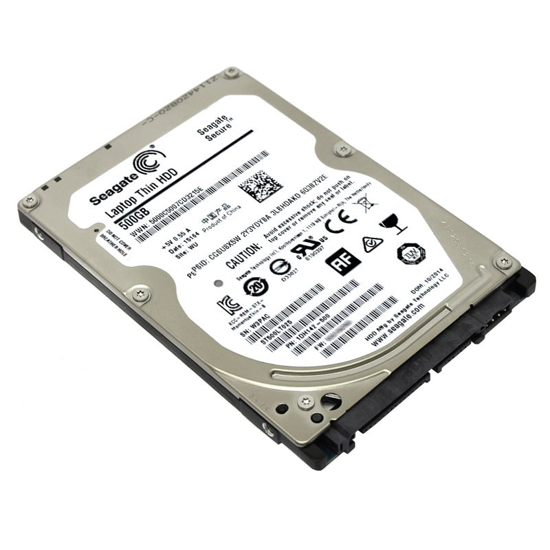 Seagate 1DH142-500 - 500GB 5.4K SATA 3.0Gbps 2.5" 16MB Cache Hard Drive