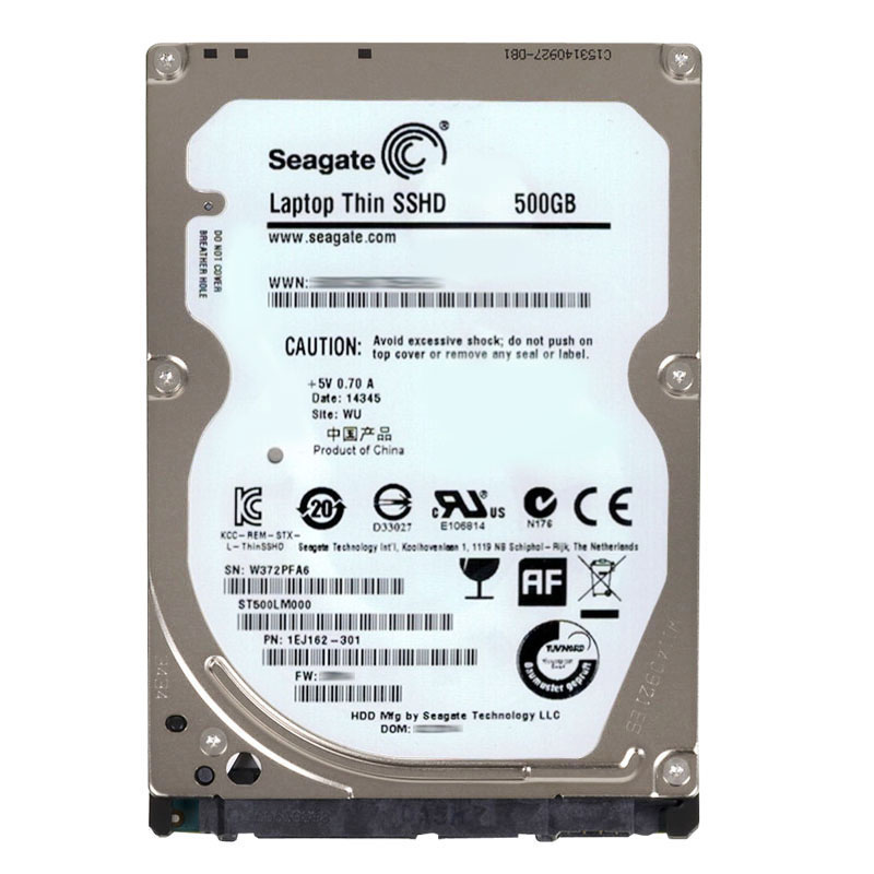 Seagate 1EJ162-301 - 500GB 5.4K SATA 6.0Gbps 2.5" 64MB Cache Hard Drive