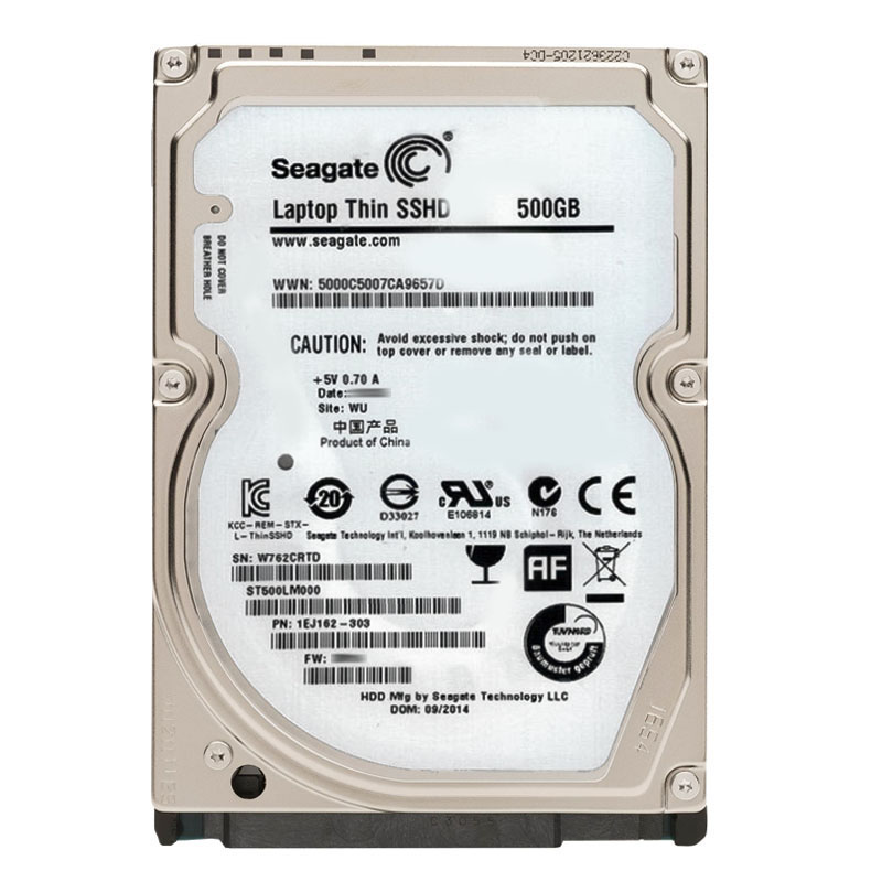 Seagate 1EJ162-303 - 500GB 5.4K SATA 6.0Gbps 2.5" 64MB Cache Hard Drive