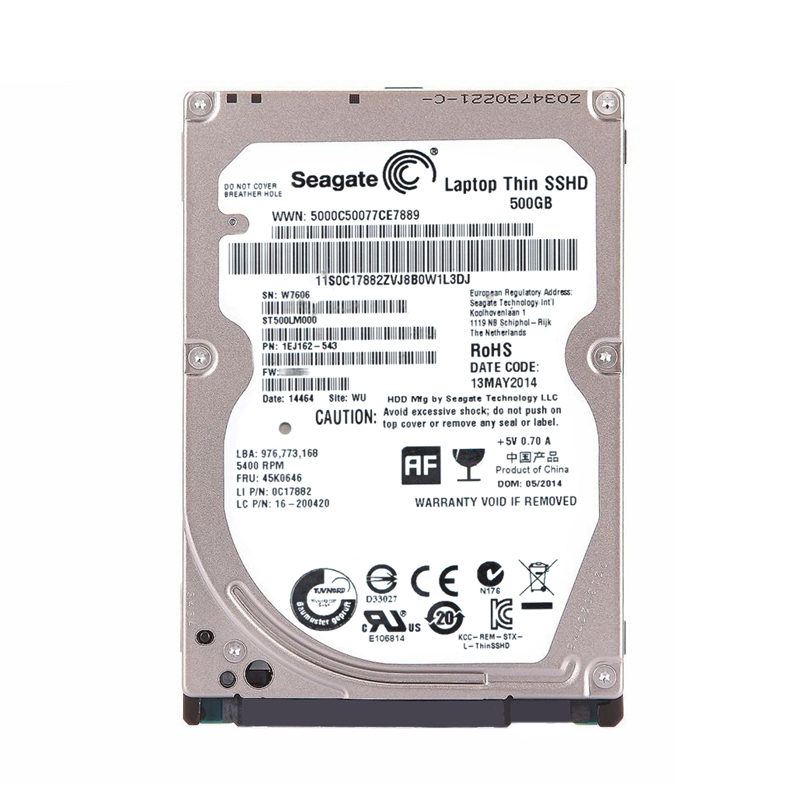Seagate 1EJ162-543 - 500GB 5.4K SATA 6.0Gbps 2.5" 64MB Cache Hard Drive