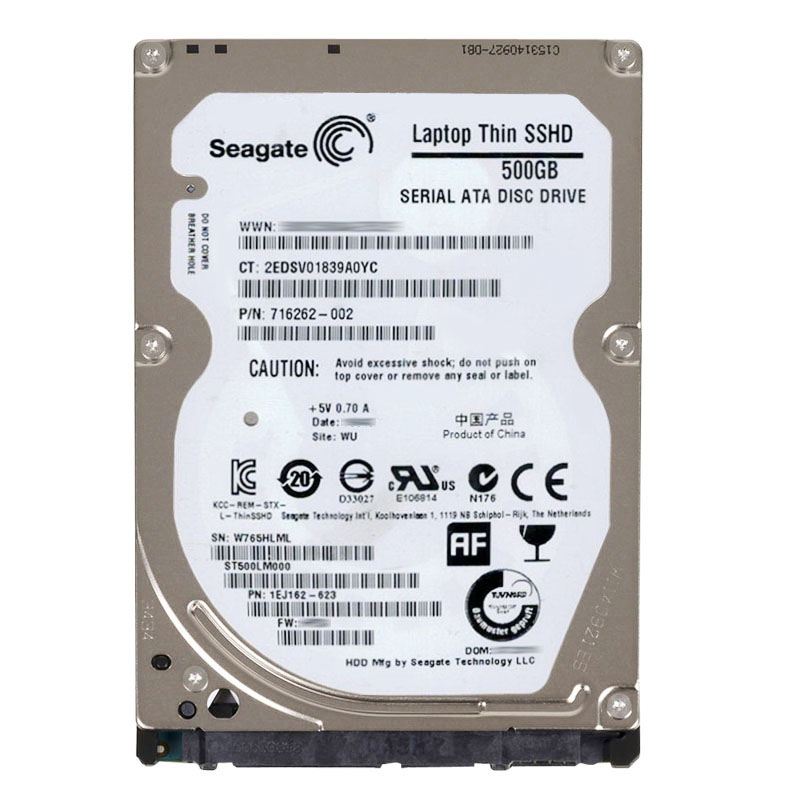 Seagate 1EJ162-623 - 500GB 5.4K SATA 6.0Gbps 2.5" 64MB Cache Hard Drive
