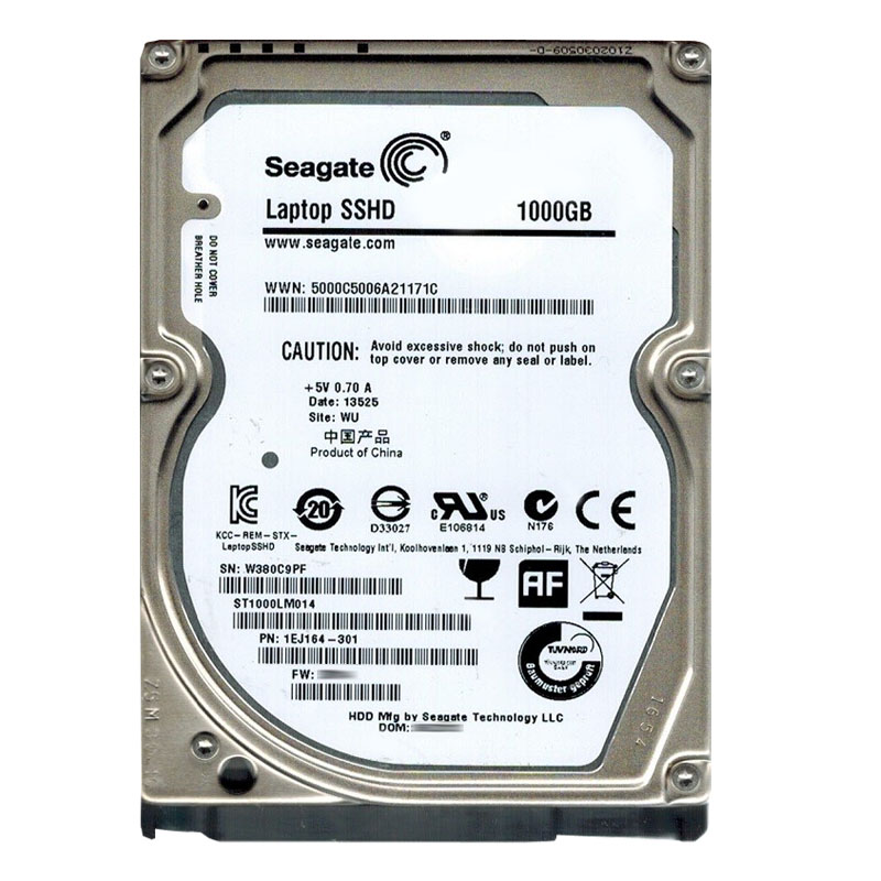 Seagate 1EJ164-301 - 1TB 5.4K SATA 6.0Gbps 2.5" 64MB Cache Hard Drive