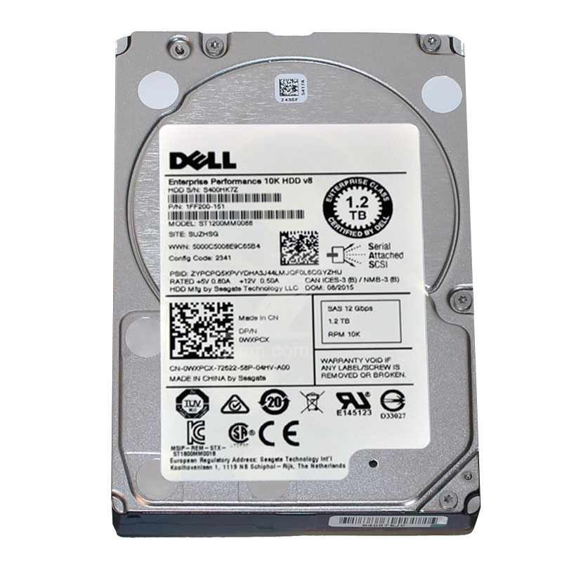 Seagate 1FF200-151 - 1.2TB 10 SAS 2.5" 128MB Hard Drive