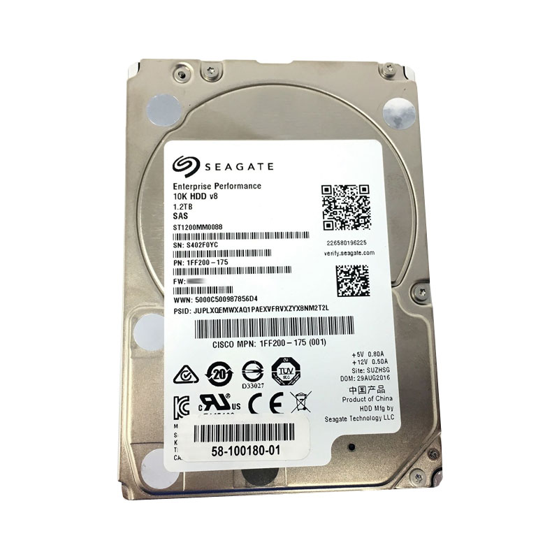 1FF200-175 Seagate - 1.2TB 10K SAS 2.5" Hard Drive