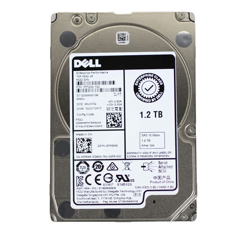 Seagate 1FF230-150 - 1.2TB 10 SAS 2.5" 128MB Hard Drive