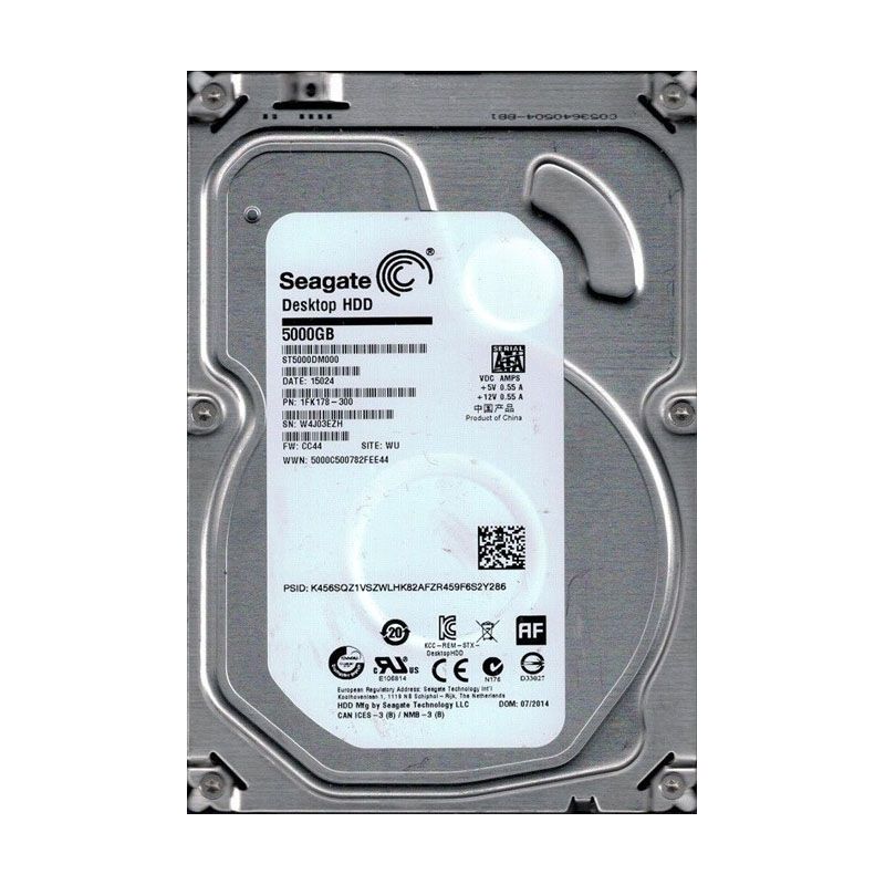 1FK178-300.jpg Seagate 1FK178-300 - 5TB 5.9K SATA Hard Drive - Image 1