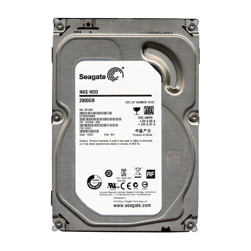 Seagate 1H3164-500 - 2TB 5.9K SATA 6.0Gbps 3.5" 64MB Cache Hard Drive