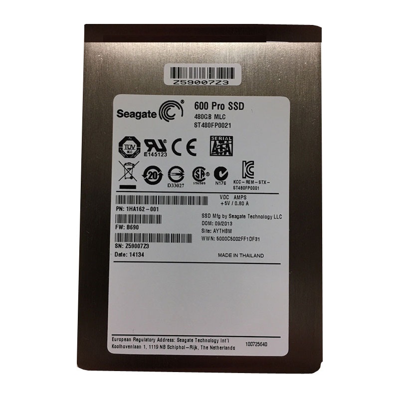 Seagate 1HA162-001 - 480GB SATA 2.5" SSD