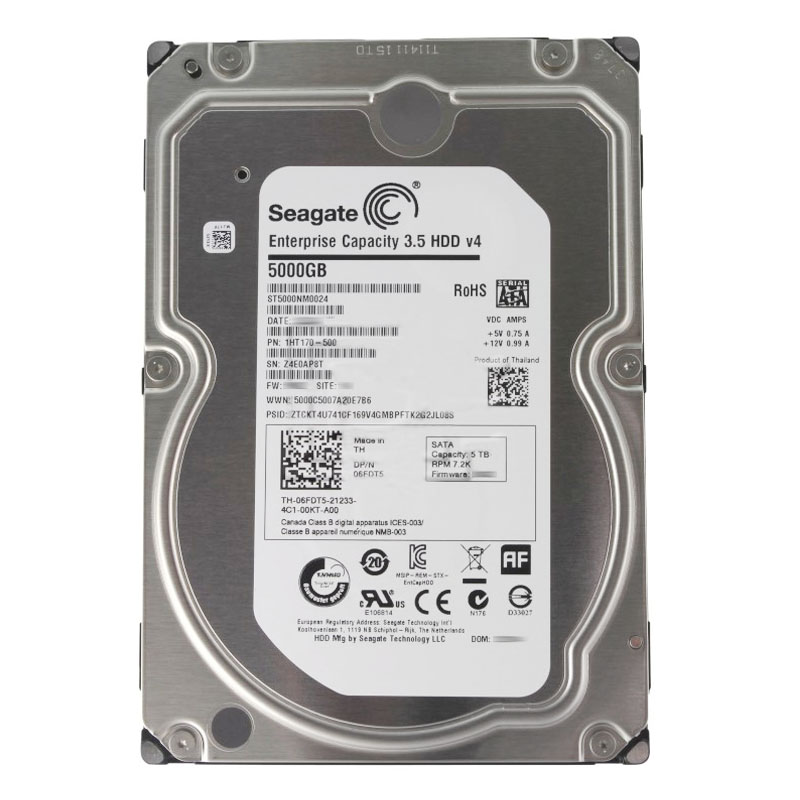 Seagate 1HT170-500 - 5TB 7.2K SATA 6.0Gbps 3.5" 128MB Cache Hard Drive