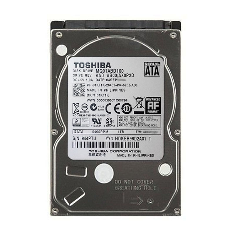 Dell 1KT1K - 1TB 5.4K SATA 2.5" Hard Drive