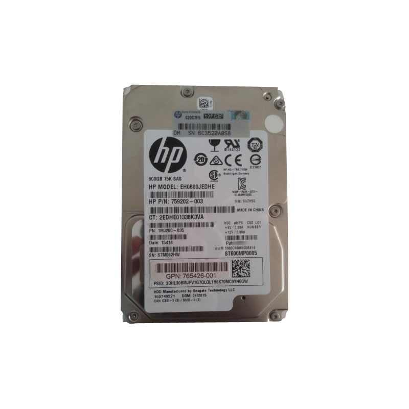 1MJ200-035.jpg HP 1MJ200-035 - 600GB 15K SAS 2.5" 128MB Hard Drive - Image 1
