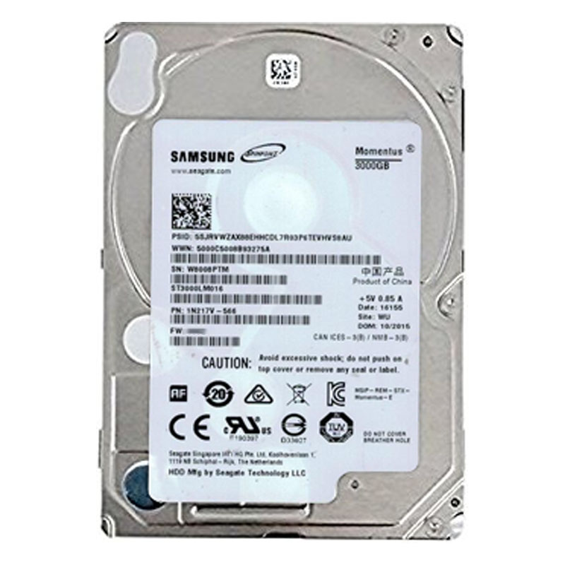 Seagate 1N217V-566 - 3TB 5.4K SATA 6.0Gbps 2.5" 128MB Cache Hard Drive