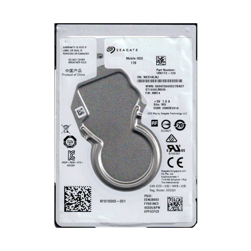 Seagate 1RK172-123 - 1TB Hard Drive
