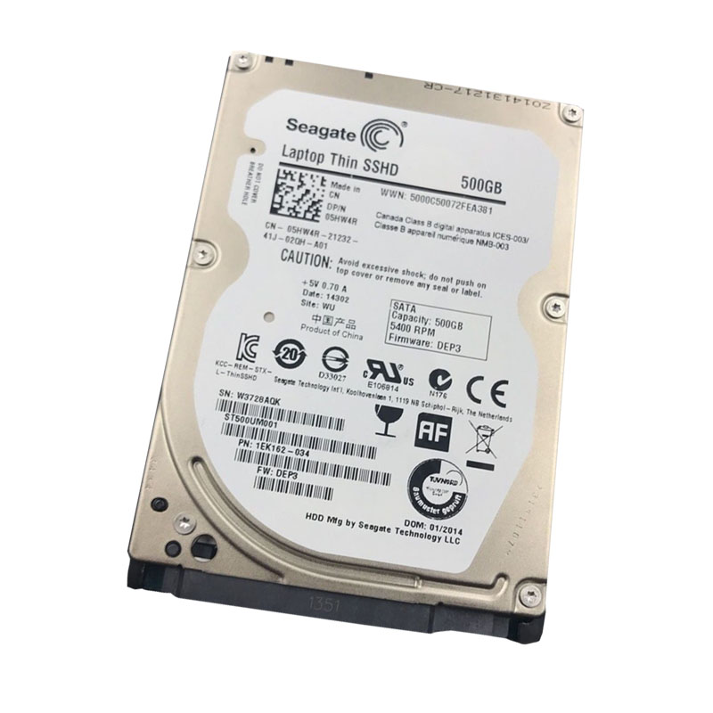 Seagate 1RK17D-030 - 500GB 5.4K SATA 2.5" Hard Drive