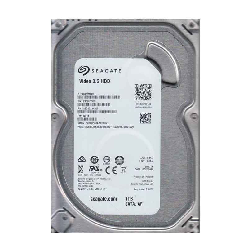 Seagate 1SD102-500 - 1TB 5.9K SATA 3.5" Hard Drive